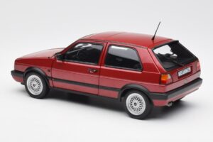 Volkswagen Golf Mk2 GTI Červený Metalická Norev 1:18 188555 Kov – obrázek 7 z 8