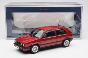 Volkswagen Golf Mk2 GTI Červený Metalická Norev 1:18 188555 Kov – obrázek 8 z 8