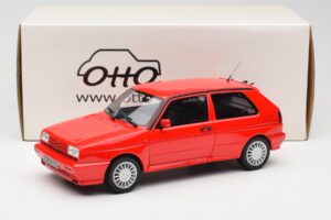 Volkswagen Golf Rallye G60 Mk2 Červený Otto 1:18 OT541 Pryskyřice – obrázek 6 z 6