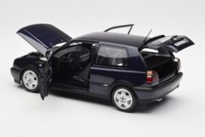 Volkswagen Golf Mk3 VR6 Modrý Metalická Norev 1:18 188462 Kov – obrázek 5 z 8