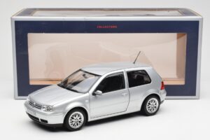 Volkswagen Golf Mk5 GTI Stříbrný Norev 1:18 188570 Kov – obrázek 8 z 8