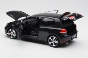 Volkswagen Golf Mk6 GTI Šedý Metalická Norev 1:18 188503 Kov – obrázek 5 z 7
