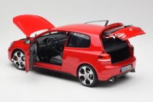 Volkswagen Golf Mk6 GTI Tornado Červený Norev 1:18 5K3099302Y3D Kov – obrázek 5 z 8