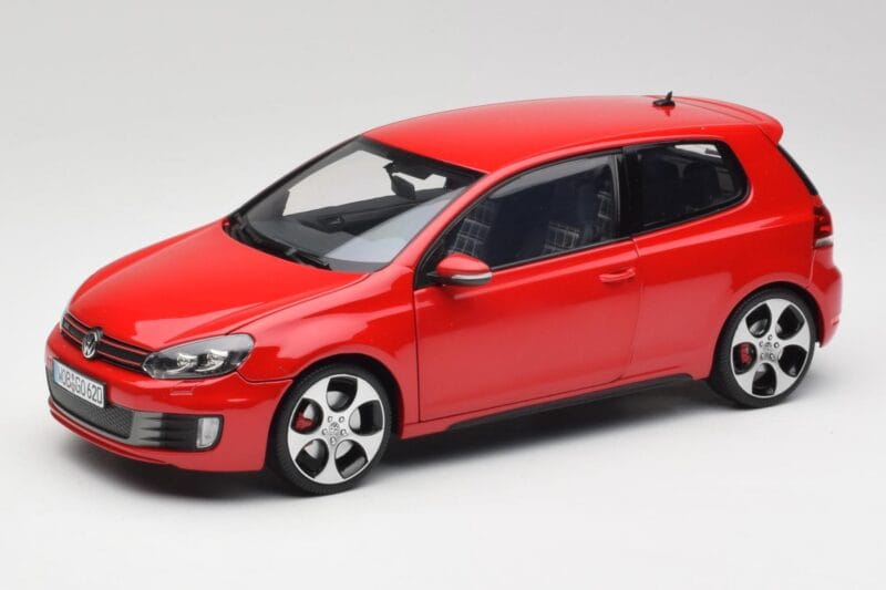 Volkswagen Golf Mk6 GTI Tornado Červený Norev 1:18 5K3099302Y3D Kov