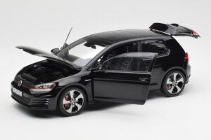 Volkswagen Golf Mk7 GTI Černý Norev 1:18 188550 Kov – obrázek 2 z 8