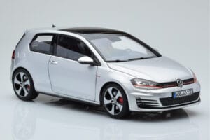 Volkswagen Golf GTI Mk7 Reflex Stříbrný Norev 1:18 188551 Kov – obrázek 6 z 8
