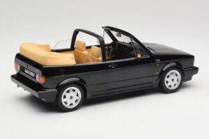 Volkswagen Golf Mk1 Kabriolet Černý Norev 1:18 188568 Kov – obrázek 2 z 6