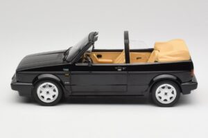 Volkswagen Golf Mk1 Kabriolet Černý Norev 1:18 188568 Kov – obrázek 3 z 6