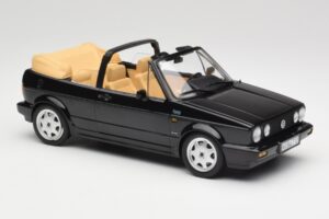Volkswagen Golf Mk1 Kabriolet Černý Norev 1:18 188568 Kov – obrázek 4 z 6