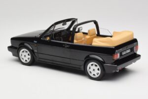 Volkswagen Golf Mk1 Kabriolet Černý Norev 1:18 188568 Kov – obrázek 5 z 6
