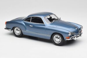 Volkswagen Karmann Ghia Coupe Neptune Modrý Minichamps 1:18 155054022 Kov – obrázek 4 z 6