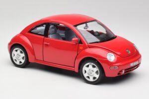 Volkswagen New Beetle Červený Bburago 1:18 3342 Kov – obrázek 6 z 8