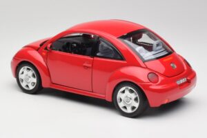 Volkswagen New Beetle Červený Bburago 1:18 3342 Kov – obrázek 7 z 8