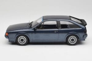 Volkswagen Scirocco Mk2 Scala Helios Modrá Metalíza Norev 1:18 188632 Kov – obrázek 3 z 6