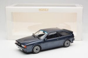 Volkswagen Scirocco Mk2 Scala Helios Modrá Metalíza Norev 1:18 188632 Kov – obrázek 6 z 6