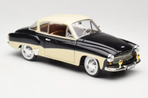 Wartburg 311 Coupe Černý & Béžový Revell 1:18 8419 Kov – obrázek 6 z 8
