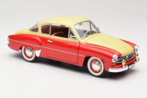 Wartburg 311 Coupe Červený & Béžový Revell 1:18 8418 Kov – obrázek 6 z 8