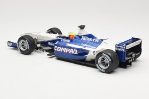 Williams FW23 BMW #5 R. Schumacher Practice San Marino GP 2001 Minichamps 1:18 80430146710 Kov – obrázek 5 z 6