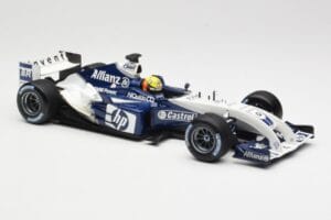 Williams FW26 BMW #4 R. Schumacher F1 2004 Minichamps 1:18 80430309495 Kov – obrázek 4 z 6
