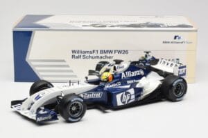 Williams FW26 BMW #4 R. Schumacher F1 2004 Minichamps 1:18 80430309495 Kov – obrázek 6 z 6
