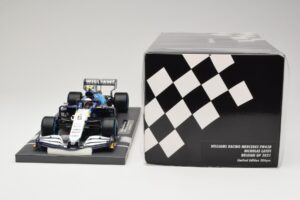 Williams Racing Mercedes FW43B #6 N. Latifi Belgian GP 2021 Minichamps 1:18 117211306 Kov – obrázek 6 z 6