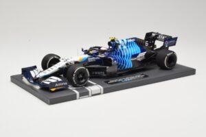 Williams Racing Mercedes FW43B #6 N. Latifi Saudi Arabian GP 2021 Minichamps 1:18 117212206 Kov – obrázek 2 z 6