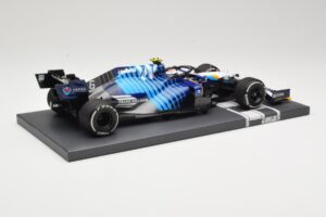 Williams Racing Mercedes FW43B #6 N. Latifi Saudi Arabian GP 2021 Minichamps 1:18 117212206 Kov – obrázek 3 z 6