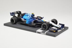 Williams Racing Mercedes FW43B #6 N. Latifi Saudi Arabian GP 2021 Minichamps 1:18 117212206 Kov – obrázek 4 z 6