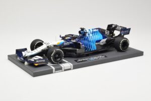 Williams Racing Mercedes FW43B #63 G. Russell Saudi Arabian GP 2021 Minichamps 1:18 117212263 Kov – obrázek 2 z 6