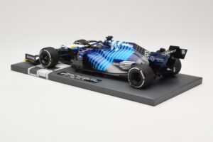 Williams Racing Mercedes FW43B #63 G. Russell Saudi Arabian GP 2021 Minichamps 1:18 117212263 Kov – obrázek 5 z 6