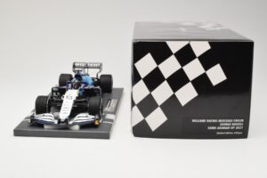 Williams Racing Mercedes FW43B #63 G. Russell Saudi Arabian GP 2021 Minichamps 1:18 117212263 Kov – obrázek 6 z 6