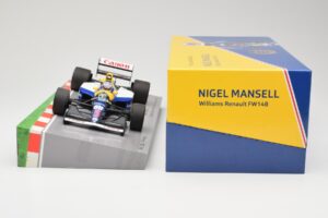 Williams Renault FW14B #5 N. Mansell F1 World Champion 1992 Collectors Box Minichamps 1:18 113920005 Kov – obrázek 6 z 6