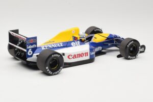 Williams Renault FW14B #6 R. Patrese 1992 Minichamps 1:18 110920006 Kov – obrázek 3 z 8
