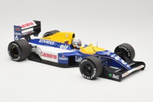 Williams Renault FW14B #6 R. Patrese 1992 Minichamps 1:18 110920006 Kov – obrázek 6 z 8
