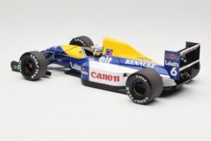 Williams Renault FW14B #6 R. Patrese 1992 Minichamps 1:18 110920006 Kov – obrázek 7 z 8