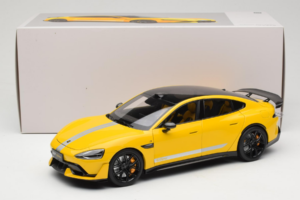 Xiaomi SU7 Ultra Žlutý OEM 1:18 BHR9995CN Kov – obrázek 8 z 8