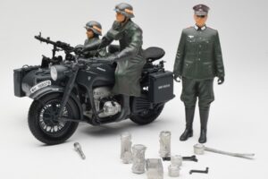Zundapp KS 750 Sajdkára Walkure Schuco 1:10 450651900 Kov – obrázek 2 z 7