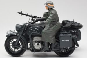 Zundapp KS 750 Sajdkára Walkure Schuco 1:10 450651900 Kov – obrázek 4 z 7