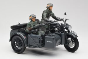 Zundapp KS 750 Sajdkára Walkure Schuco 1:10 450651900 Kov – obrázek 5 z 7