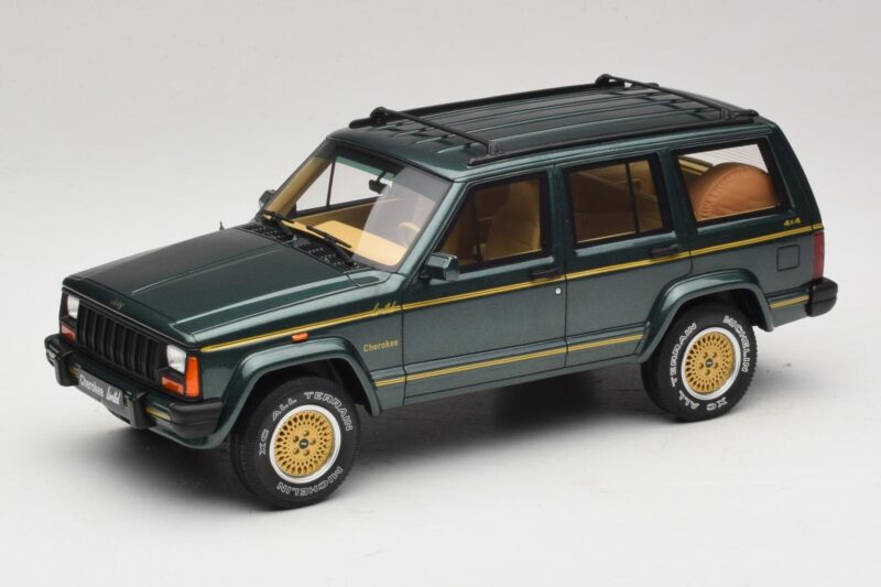 Jeep Cherokee XJ Limited Hunter Green Otto 1:18 OT1204 Pryskyřice