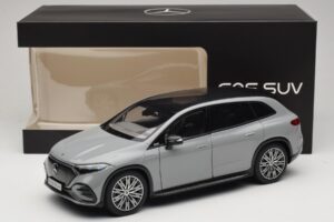 Mercedes EQS SUV X296 Manufaktur Alpine Grey NZG 1:18 B66960591 Kov – obrázek 8 z 8