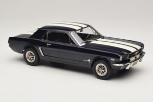 Ford Mustang Nightmist Blue Norev 1:18 182805 Kov – obrázek 4 z 6