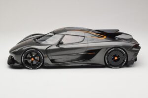 Koenigsegg Jesko Absolut 0-400-0 km/h Rekord Graphite Grey GT Spirit 1:12 GT575 Pryskyřice – obrázek 3 z 6