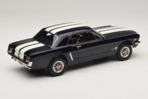 Ford Mustang Nightmist Blue Norev 1:18 182805 Kov – obrázek 2 z 6
