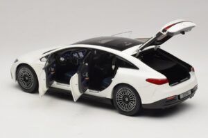 Mercedes EQS V297 Manufaktur Opalite White NZG 1:18 B66961049 Kov – obrázek 5 z 8
