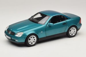 Mercedes SLK R170 Vivianite Green Norev 1:18 183021 Kov – obrázek 3 z 10