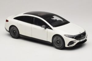 Mercedes EQS V297 Manufaktur Opalite White NZG 1:18 B66961049 Kov – obrázek 6 z 8