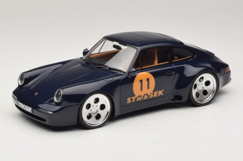 Porsche 911 964 Strosek Mega 30 Sea Blue GT Spirit 1:18 GT969 Pryskyřice