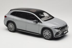 Mercedes EQS SUV X296 Manufaktur Alpine Grey NZG 1:18 B66960591 Kov – obrázek 6 z 8