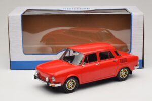 Skoda 100 Červená Zlatá Kola MCG 1:18 MCG18784 Kov – obrázek 6 z 6